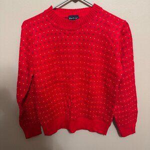 90s Par-Four Red, Blue, White Women's Sweaters | 100% Acrylic | Women’s Small